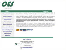 Tablet Screenshot of oes-consulting.com
